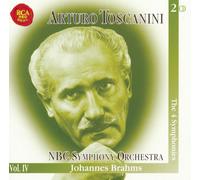 Arturo Toscanin Brahms: The Four Symphonies NBC Symphony (CD) (Importación USA)