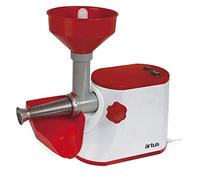 Artus S15 Eléctrico Para Triturador de Tomate Firme 300 W, Color Blanco y Rojo