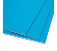 Artway A4 Corte Suave Polímero Hojas - Ideal para Impresión/Linograbado - Paquete de 3 Hojas - Azul