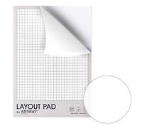 Artway - Bloc cuadriculado - 60 g/m² - 35 hojas - A4