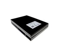 Artway Cuaderno de bocetos con tapa blanda, tamaño A4, papel de cartucho de 135 g/m², 20 páginas/40 caras, paquete de diez