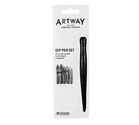 Artway Dip - Juego de bolígrafos con 5 puntas de dibujo y caligrafía, diseño individual
