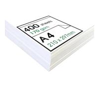 Artway Enviro - Papel de Cartucho A4 para Dibujo Reciclado - Ideal para aplicaciones de arte en seco - 170gsm - A4 (100 Hojas)