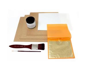 ARTWAY Kit Gold Leaf, Dorado, A4