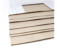 Artway Paquete de papel de citronela libre de árboles, 24 hojas A4 de 150 g/m², papel de fibra vegetal de citronela para artes y manualidades