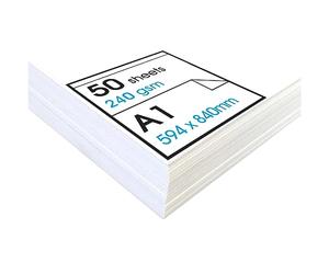 Artway Studio - A1 Papel de Técnica Mixta - Ideal para Aplicaciones Multimedia - 240gsm - A1 (50 Hojas)