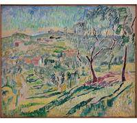 ARTXLXXBN Famoso Lienzo Imagen Art Cuadro Lienzo Il giardino degli ulivi di Theo Von Brockhusen para la Decoración del Hogar de la Oficina 60x90cm