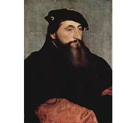 ARTXLXXBN Famoso Lienzo Imagen Art Cuadro Lienzo Ritratto di Antonio il Buono di Lorena Hans Holbein para la Decoración del Hogar de la Oficina 60x90cm