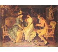 ARTXLXXBN Famoso Murales Pared Lienzos De Animales El pretendiente de Luis Alvarez Catalá para la Decoración del Hogar del Dormitorio 60x90cm