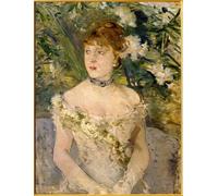 ARTXLXXBN Famoso Murales Pared Lienzos De Animales Giovane donna nella sala da ballo di Berthe Morisot para la Decoración del Hogar del Dormitorio 60x90cm