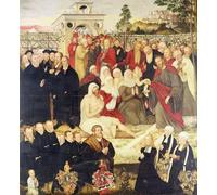 ARTXLXXBN Famoso Murales Pared Lienzos De Animales Gruppo di riformatori per miracolo di Lucas Cranach il Giovane para la Decoración del Hogar del Dormitorio 60x90cm