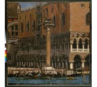 ARTXLXXBN Famoso Murales Pared Lienzos De Animales l'animale di San Marco di Walter Richard Sickert para la Decoración del Hogar del Dormitorio 60x90cm