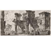 ARTXLXXBN Famoso Murales Pared Lienzos De Animales Parte Di Foro Di Nerva Di Battista Piranesi para la Decoración del Hogar del Dormitorio 60x90cm