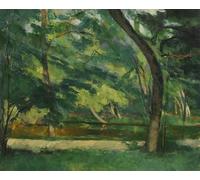 ARTXLXXBN Famoso Pinturas Murales Cuadros Abstractos lo stagno delle sorelle di Paul Cézanne para Decoración de Paredes 60x90cm