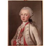 ARTXLXXBN Famoso PóSter Arte Pared Moderno Pintura Leopoldo II Imperatore del Sacro Romano Impero e Granduca di Toscana di Jean Étienne Liotard para Decoraciones del Hogar 60x90cm