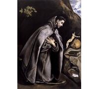 ARTXLXXBN Famoso PóSter Arte Pared Moderno Pintura San di El Greco para Decoraciones del Hogar 60x90cm