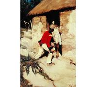 ARTXLXXBN Famoso PóSter Arte Pared Moderno Pintura Se ti becco di nuovo qui avrai bisogno di qualcuno che ti ricuci di Howard Pyle para Decoraciones del Hogar 60x90cm