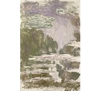 ARTXLXXBN Famoso PóSter Arte Pared Moderno Pintura Studio per le ninfee di Claude Monet para Decoraciones del Hogar 60x90cm