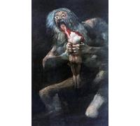 ARTXLXXBN Famoso PóSter De Lienzo CláSicas Poster Divoraredei suoi figli di Francisco De Goya para la Decoración de la Sala de Estar 60x90cm