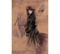 ARTXLXXBN Famoso PóSter De Lienzo CláSicas Poster Il Cappello Di Velluto Rosso para la Decoración de la Sala de Estar 60x90cm