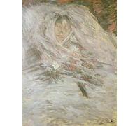 ARTXLXXBN Pinturas Famosas Lienzo Imagen Art Cuadro Lienzo Camille Monet sul letto di morte di Claude Monet para la Decoración del Hogar de la Oficina 60x90cm