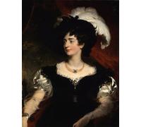 ARTXLXXBN Pinturas Famosas Lienzo Imagen Art Cuadro Lienzo Ritratto di Charlotte Florentia Moglie di Ugo di Lawrence para la Decoración del Hogar de la Oficina 60x90cm