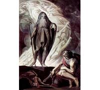 ARTXLXXBN Pinturas Famosas Lienzo Imagen Art Cuadro Lienzo Theresias appare a Ulisse durante il sacrificio di Henry Fuseli para la Decoración del Hogar de la Oficina 60x90cm