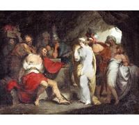 ARTXLXXBN Pinturas Famosas Lienzo Imagen Art Cuadro Lienzo una fanciulla prigioniera di John Mortimer para la Decoración del Hogar de la Oficina 60x90cm