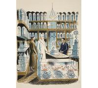 ARTXLXXBN Pinturas Famosas Murales Pared Lienzos De Animales Illustrazione della torta nuziale da 'High Street' di Eric Ravilious para la Decoración del Hogar del Dormitorio 60x90cm