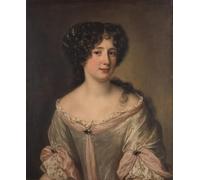 ARTXLXXBN Pinturas Famosas Murales Pared Lienzos De Animales Ritratto della Duchessa Mancini Colonna di Jacob Ferdinand Voet para la Decoración del Hogar del Dormitorio 60x90cm