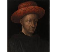 ARTXLXXBN Pinturas Famosas Murales Pared Lienzos De Animales Ritratto di Carlo VII di Jean Fouquet para la Decoración del Hogar del Dormitorio 60x90cm