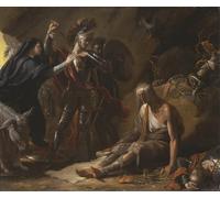 ARTXLXXBN Pinturas Famosas Pinturas Murales Cuadros Abstractos la Caverna della Disperazione di Benjamin West para Decoración de Paredes 60x90cm