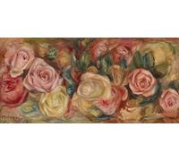 ARTXLXXBN Pinturas Famosas Pinturas Murales Cuadros Abstractos Rose di Pierre Auguste Renoir para Decoración de Paredes 60x90cm