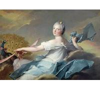 ARTXLXXBN Pinturas Famosas PóSter Arte Pared Moderno Pintura Adelaide De France di Jean Marc Nattier para Decoraciones del Hogar 60x90cm