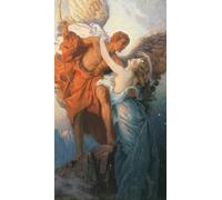 ARTXLXXBN Pinturas Famosas PóSter Arte Pared Moderno Pintura Day and the Dawnstar di Herbert Jiamesss Draper para Decoraciones del Hogar 60x90cm