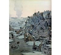 ARTXLXXBN Pinturas Famosas PóSter Arte Pared Moderno Pintura Dopo la battaglia di Austerlitz Napoleone Bonaparte e i suoi soldati salvarono i russi para Decoraciones del Hogar 60x90cm