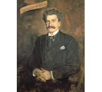ARTXLXXBN Pinturas Famosas PóSter Arte Pared Moderno Pintura Johann Strauss il Giovane di Seraph Von Lenbach para Decoraciones del Hogar 60x90cm