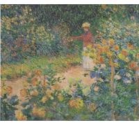 ARTXLXXBN Pinturas Famosas PóSter Arte Pared Moderno Pintura Sono il giardino di Claude Monet para Decoraciones del Hogar 60x90cm