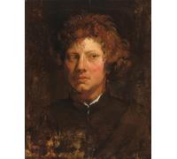 ARTXLXXBN Pinturas Famosas PóSter Arte Pared Moderno Pintura Testa di giovane diVan Dyck para Decoraciones del Hogar 60x90cm