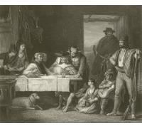 ARTXLXXBN Pinturas Famosas PóSter Arte Pared Moderno Pintura un Consiglio di guerriglia di guerra di David Wilkie para Decoraciones del Hogar 60x90cm