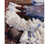 ARTXLXXBN Pinturas Famosas PóSter De Lienzo CláSicas Poster Rompere il ghiaccio sulle rive di Kalela di Akseli Gallen kallela para la Decoración de la Sala de Estar 60x90cm