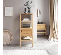 Arty - Columna de teca maciza H 140 x B 54 x T 40 cm
