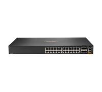 Switch Aruba 6200F de 24 puertos 10/100/1000Mbps 4SFP+ administrado L3 1U (negro) - HPE