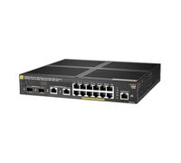 Aruba 2930f 12g Poe+ 2g/2sfp+ Gestionado L3 Gigabit Ethernet (10/100/1000) Energía Sobre Ethernet (poe) 1u Negro
