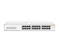Aruba Instant On 1430 Interruptor no administrado de 24 Puertos GB | 24 Puertos 1G | Sin Ventilador | Cable del Reino Unido (R8R49A #Acc)