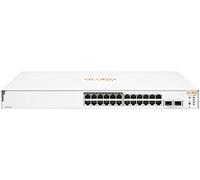 HPE Aruba Networking Aruba Instant On 1830 24G 12p Class4 PoE 2SFP 195W Gestionado L2 Gigabit Ethernet (10/100/1000) Energía sobre Ethernet (PoE) 1U