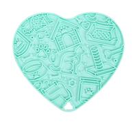 Aruicheng Esterilla para lamer para perros, de alta calidad, con absorción para el alivio del miedo de los perros, gato, azul claro, para perros