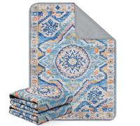 Aruiliya Almohadillas reutilizables lavables para cachorros, paquete de 2 almohadillas de entrenamiento para perros con parte inferior antideslizante, súper absorbentes y a prueba de fugas para suelo