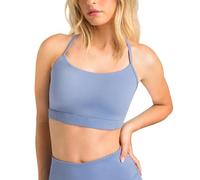 Aruki Racerback Sports Bra, Serenity, Medium Women's