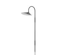 Arum Lámpara de Pared Giratoria Alta Negro